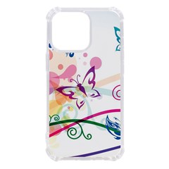 Butterfly Vector Art Iphone 13 Pro Tpu Uv Print Case by Ket1n9