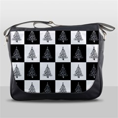 Christmas Tree Xmas Tree Messenger Bag by Ket1n9