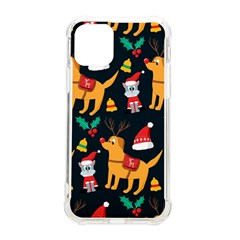 Funny Christmas Pattern Background Iphone 11 Pro 5 8 Inch Tpu Uv Print Case by Ket1n9