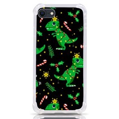 Christmas Funny Pattern Dinosaurs iPhone SE