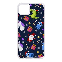 Colorful Funny Christmas Pattern Iphone 14 Plus Tpu Uv Print Case by Ket1n9