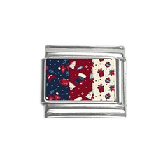 Flat Design Christmas Pattern Collection Art Italian Charm (9mm)