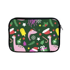 Dinosaur Colorful Funny Christmas Pattern Apple Ipad Mini Zipper Cases by Ket1n9