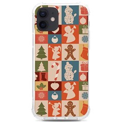 Cute Christmas Seamless Pattern Vector  - Iphone 12/12 Pro Tpu Uv Print Case by Ket1n9