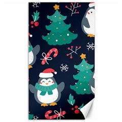 Colorful Funny Christmas Pattern Canvas 40  X 72  by Ket1n9