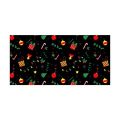 Christmas Pattern Texture Colorful Wallpaper Yoga Headband by Ket1n9