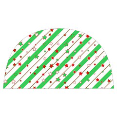 Christmas Paper Stars Pattern Texture Background Colorful Colors Seamless Anti Scalding Pot Cap by Ket1n9