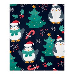 Colorful Funny Christmas Pattern Shower Curtain 60  X 72  (medium)  by Ket1n9