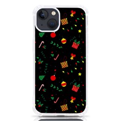 Christmas Pattern Texture Colorful Wallpaper Iphone 13 Tpu Uv Print Case by Ket1n9