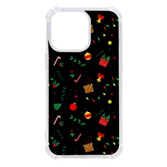 Christmas Pattern Texture Colorful Wallpaper Iphone 13 Pro Tpu Uv Print Case by Ket1n9