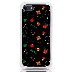 Christmas Pattern Texture Colorful Wallpaper Iphone Se by Ket1n9