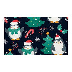 Colorful Funny Christmas Pattern Banner And Sign 5  X 3 