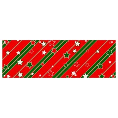 Christmas Paper Star Texture Banner And Sign 9  X 3 