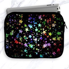 Christmas Star Gloss Lights Light Apple Ipad 2/3/4 Zipper Cases by Ket1n9