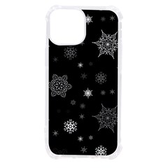 Christmas Snowflake Seamless Pattern With Tiled Falling Snow Iphone 13 Mini Tpu Uv Print Case by Ket1n9