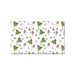 Christmas-santa-claus-decoration Sticker (rectangular) by Ket1n9