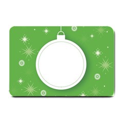 Christmas-bauble-ball Small Doormat by Ket1n9