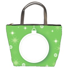 Christmas-bauble-ball Bucket Bag by Ket1n9