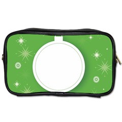 Christmas-bauble-ball Toiletries Bag (one Side) by Ket1n9