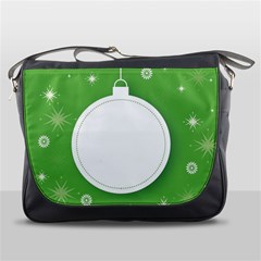 Christmas-bauble-ball Messenger Bag by Ket1n9