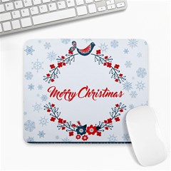 Merry-christmas-christmas-greeting Large Mousepad by Ket1n9