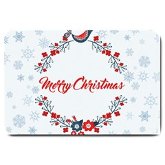 Merry-christmas-christmas-greeting Large Doormat by Ket1n9