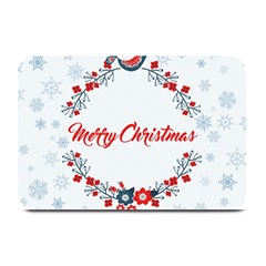 Merry-christmas-christmas-greeting Plate Mats by Ket1n9