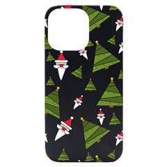 Christmas-santa-claus-decoration Iphone 14 Pro Max Black Uv Print Case by Ket1n9