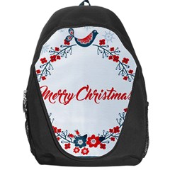 Merry-christmas-christmas-greeting Backpack Bag by Ket1n9