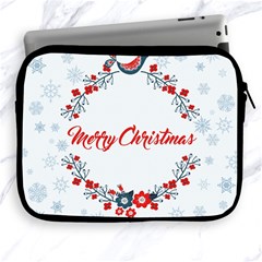 Merry-christmas-christmas-greeting Apple Ipad 2/3/4 Zipper Cases by Ket1n9