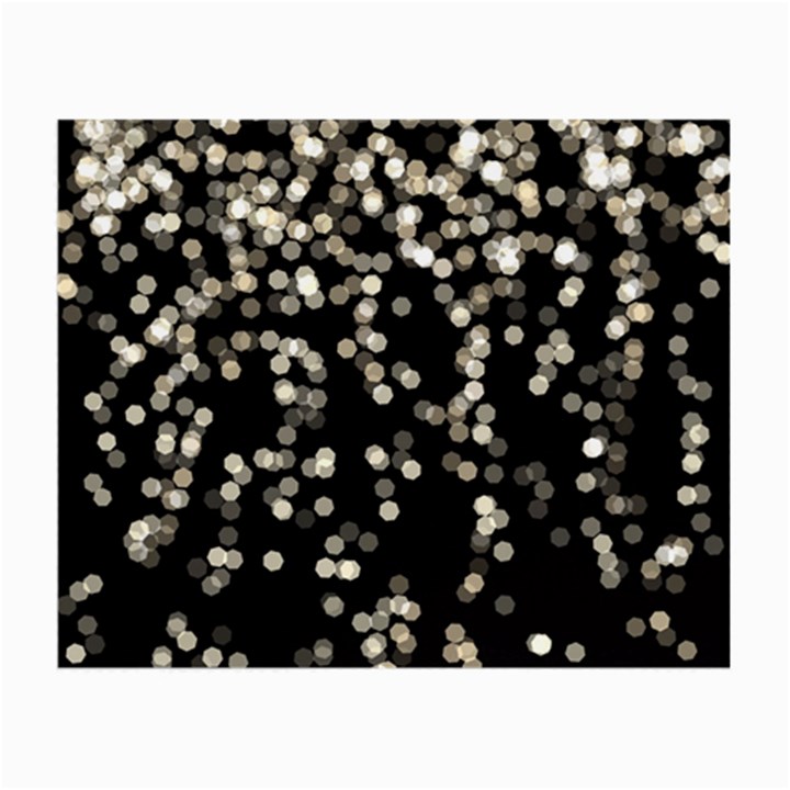 Christmas-bokeh-lights-background Small Glasses Cloth (2 Sides)