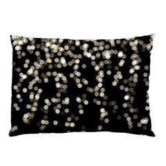 Christmas-bokeh-lights-background Pillow Case by Ket1n9