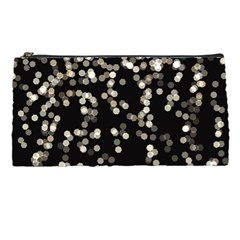 Christmas-bokeh-lights-background Pencil Case by Ket1n9