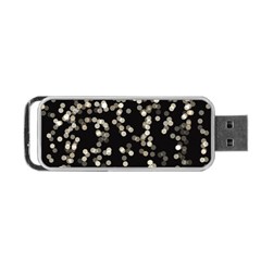 Christmas-bokeh-lights-background Portable Usb Flash (two Sides) by Ket1n9