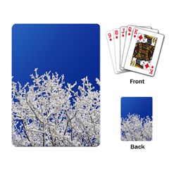 Crown-aesthetic-branches-hoarfrost- Playing Cards Single Design (rectangle)