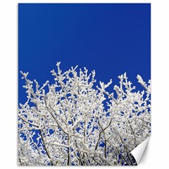 Crown-aesthetic-branches-hoarfrost- Canvas 16  X 20  by Ket1n9