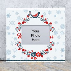 Merry-christmas-christmas-greeting White Wall Photo Frame 5  X 7  by Ket1n9