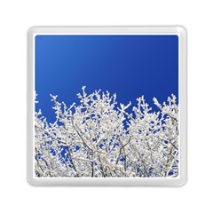 Crown-aesthetic-branches-hoarfrost- Memory Card Reader (square) by Ket1n9