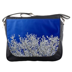 Crown-aesthetic-branches-hoarfrost- Messenger Bag by Ket1n9