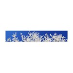 Crown-aesthetic-branches-hoarfrost- Premium Plush Fleece Scarf (Mini) Front