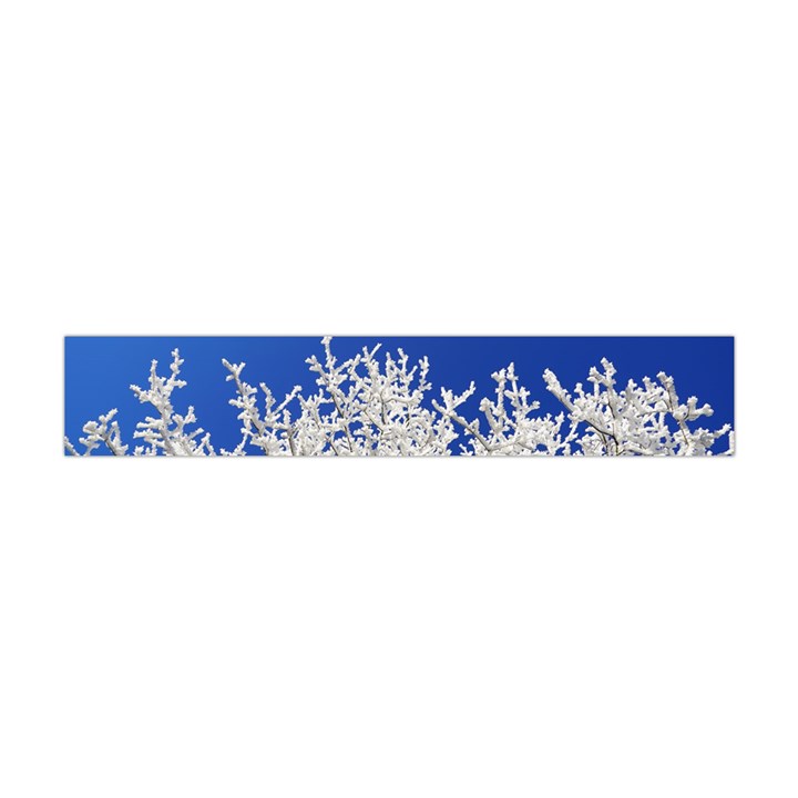 Crown-aesthetic-branches-hoarfrost- Premium Plush Fleece Scarf (Mini)