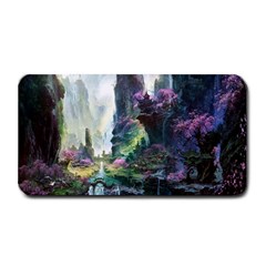 Fantastic World Fantasy Painting Medium Bar Mat by Ket1n9