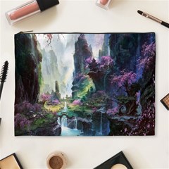 Fantastic World Fantasy Painting Cosmetic Bag (xl) by Ket1n9