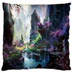 Fantastic World Fantasy Painting Large Cushion Case (One Side) Front