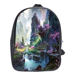 Fantastic World Fantasy Painting School Bag (xl) by Ket1n9