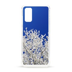 Crown-aesthetic-branches-hoarfrost- Samsung Galaxy S20 6 2 Inch Tpu Uv Case by Ket1n9