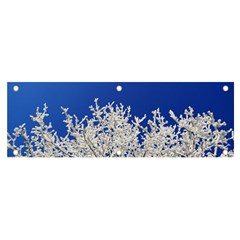 Crown-aesthetic-branches-hoarfrost- Banner And Sign 6  X 2  by Ket1n9