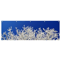 Crown-aesthetic-branches-hoarfrost- Banner And Sign 12  X 4  by Ket1n9