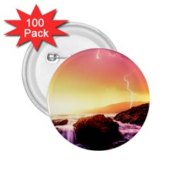 California-sea-ocean-pacific 2.25  Buttons (100 pack) 