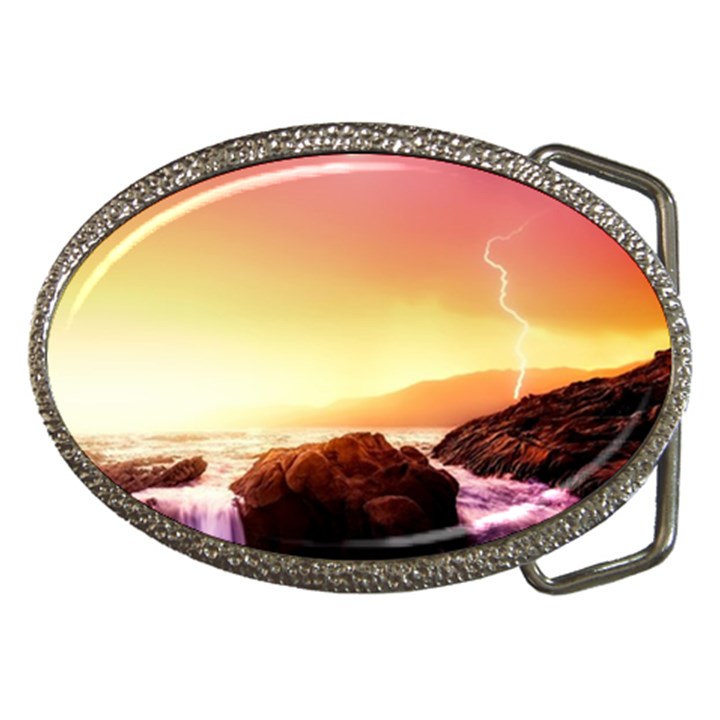 California-sea-ocean-pacific Belt Buckles